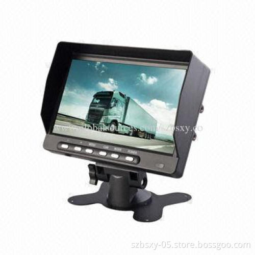 7-inch Car Digital Car Monitor for Heavy-duty Equipment Rear-view Systems
